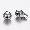 304 Stainless Steel Bell Charms UNKW-N0001-02P-1