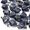 Natural Sodalite Pendants G-Z067-02P-03-1
