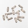 Column Tibetan Silver Tube Beads AB88-1