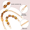 HOBBIESAY 2Pcs 2 Style Purse Chains AJEW-HY0001-64-4