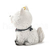 Cute Opaque Resin Pendants CRES-D310-02B-2