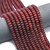 Dyed and Heated Natural Carnelian Beads Strands G-P575-A26-8x5mm-1