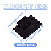 Erasable PVC Food Label Display Chalkboard Clip AJEW-TAC0034-06-4
