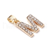 26Pcs Alloy with Crystal Rhinestone Charms PALLOY-JF03697-4