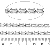 304 Stainless Steel Rectangle Link Chains STAS-P386-06A-P-2