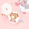 Paper Jewelry Box CON-WH0076-11A-5