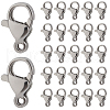 SOFPLATE 304 Stainless Steel Lobster Claw Clasps STAS-SP0001-73A-1