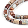 Natural Shoushan Stone Beads Strands G-N346-03A-07-4