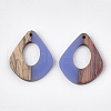 Resin & Walnut Wood Pendants RESI-S358-06C-2