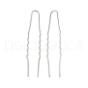 Brass Hair Sticks KK-U057-18P-1