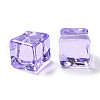 Square Transparent Resin Ice Cubes RESI-C034-03-2