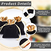 Beebeecraft Rectangle Velvet Jewelry Pouches Bags TP-BBC0001-09A-03-6