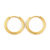 Ion Plating(IP) Round Ring 304 Stainless Steel Hoop Earrings for Women EJEW-G388-02C-G-1