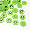 Kiwi Fruit Resin Decoden Cabochons CRES-R183-16-1