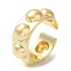 Brass Open Cuff Rings RJEW-Q778-16G-1
