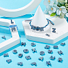 SUNNYCLUE 52Pcs 26 Styles Alloy Rhinestone Slide Charms FIND-SC0009-81A-4