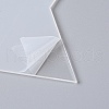 Acrylic Board TACR-WH0007-06-2