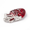 Alloy Enamel Pendants FIND-A021-04S-3