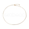 Long-Lasting Plated Brass Chain Necklaces NJEW-MSMC002-14G-NF-2