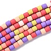 Polymer Clay Bead Strands CLAY-T001-C29-2