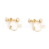 Brass Earring Findings KK-O146-01G-1