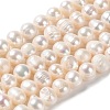 Natural Cultured Freshwater Pearl Beads Strands PEAR-E018-37-1