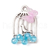 Tibetan Style Alloy Pendants PALLOY-JF03717-3