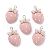 Opaque Resin Pendants X1-RESI-F030-03-1