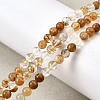 Watermelon Stone Glass Beads Strands G-L621-B03-6mm-1