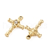 Alloy Rhinestone Pendants PALLOY-S052-06G-2
