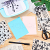Plastic Embossing Folders DIY-WH0186-10-5