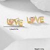 Romantic Valentine's Day S925 Sterling Silver Pink Cubic Zirconia Stud Earrings RW2928-1-2