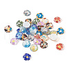 48Pcs 12 Styles Translucent Resin Cabochons RESI-TA0001-44-3