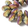 Electroplate Glass Beads Strands EGLA-G038-01A-FP01-3