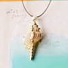 Natural Conch and Shell Pendant Necklaces YJ0466-18-1
