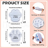 Paw Print DIY Footprint Storage Box & Lid Silicone Molds Set SIMO-TAC0006-03B-4