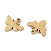 Ion Plating(IP) 304 Stainless Steel Charms STAS-M080-13G-01-2