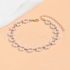 Flower Alloy Enamel Anklets WG8DD7D-03-2