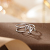 Twelve Constellations 925 Sterling Silver Finger Rings FS-WGD38E8-11-1