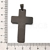 201 Stainless Steel Pendants STAS-Z119-31EB-3