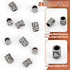 Unicraftale 10Pcs 304 Stainless Steel European Beads FIND-UN0003-86-4