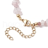 Natural Mixed Gemstone Chip Beaded Bracelets for Women BJEW-JB11742-6