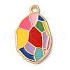 Zinc Alloy Enamel Pendants ENAM-Z013-01C-02-1