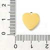 Ion Plating(IP) 304 Stainless Steel Charms STAS-B075-35G-3