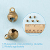 HOBBIESAY 300Pcs Brass Bell Pendants KK-HY0003-77-3