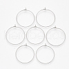 304 Stainless Steel Hoop Earring Findings STAS-T047-17-2