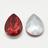 Pointed Back Glass Rhinestone Cabochons RGLA-T081-18x25mm-07-2