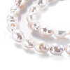 Natural Keshi Pearl Beads Strands PEAR-S020-F03-4