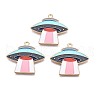 Alloy Enamel Pendants PALLOY-S132-343-1