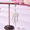 Cloud Shell Pearl Bead Pendant Decorations HJEW-TA00331-2